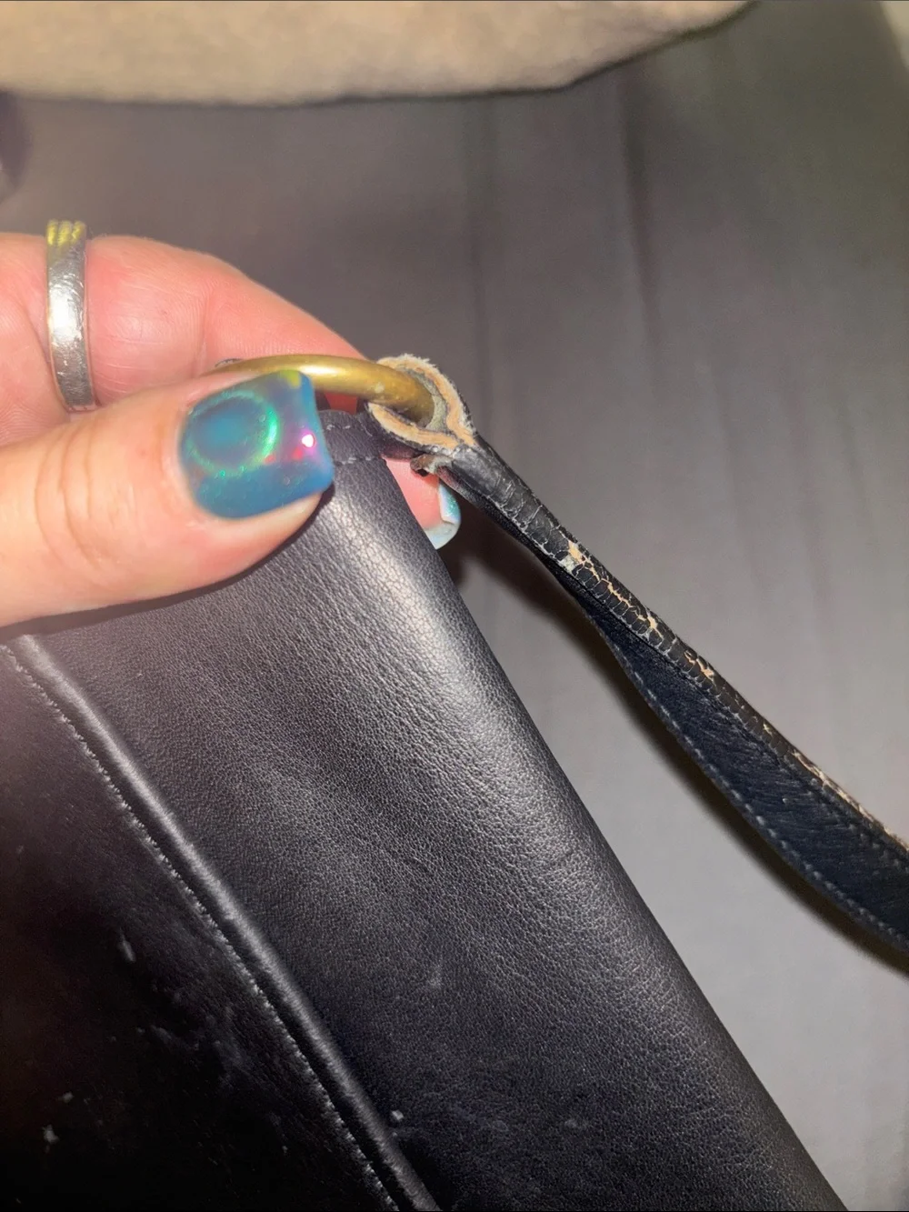 Vintage Coach leather bag